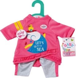 BABY Born® Little Casual Outfit Pink 36 Cm