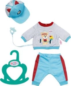 BABY Born® Little Sporty Outfit Blau 36 Cm