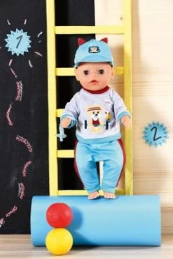 BABY Born® Little Sporty Outfit Blau 36 Cm -Kinderspielzeugladen 19474514 03