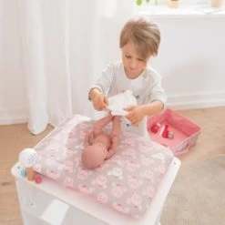 Howa 2 In 1 Puppenwickeltisch + Puppenbadewanne "Cozy Cactus" -Kinderspielzeugladen 19570425 05