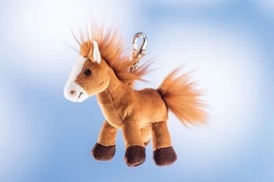 Schaffer Knuddel Mich!® Plüsch-Tier Schlüsselanhänger Anhänger Pferd "Magic" - Größe 11 Cm 4 Schaffer Knuddel Mich!® Plüsch-Tier Schlüsselanhänger Anhänger Pferd "Magic" - Größe 11 Cm – Bild 2