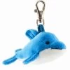 Schaffer Knuddel Mich!® Plüsch-Tier Schlüsselanhänger Anhänger Delfin "Flipp" - Größe 11 Cm