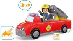Toddys By Siku 0124 Harry Helpy Feuerwehrauto Mit Ausziehbarer Leiter -Kinderspielzeugladen 19925883 03