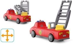 Toddys By Siku 0124 Harry Helpy Feuerwehrauto Mit Ausziehbarer Leiter -Kinderspielzeugladen 19925883 04