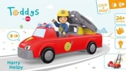 Toddys By Siku 0124 Harry Helpy Feuerwehrauto Mit Ausziehbarer Leiter -Kinderspielzeugladen 19925883 06