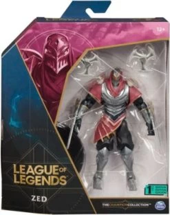 League Of Legends - 15cm Zed Deluxe-Sammelfigur Mit 2 Shuriken Und Ausstellungssockel -Kinderspielzeugladen 20177476 03