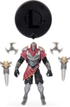 League Of Legends - 15cm Zed Deluxe-Sammelfigur Mit 2 Shuriken Und Ausstellungssockel -Kinderspielzeugladen 20177476 04