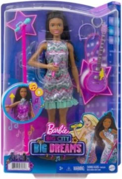 Barbie Big City Dreams Brooklyn Sängerin Puppe Mit Leuchtendem Kleid Und Musik Inkl. Zubehör 10 Barbie Big City Dreams Brooklyn Sängerin Puppe Mit Leuchtendem Kleid Und Musik Inkl. Zubehör -Kinderspielzeugladen 20410535 03