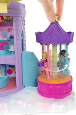 Polly Pocket Pollyville Regenbogen-Einhornspaß Freizeitpark -Kinderspielzeugladen 20410705 03
