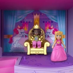 Polly Pocket Pollyville Regenbogen-Einhornspaß Freizeitpark -Kinderspielzeugladen 20410705 06