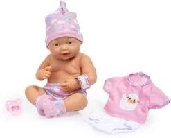 BAYER Newborn Baby 36 Cm Mit Zubehör