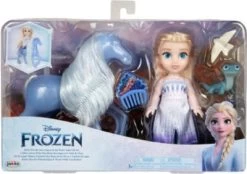 JAKKS PACIFIC Die Eiskönigin 2 - Elsa & Water Nokk Abenteuerspielset, 15cm -Kinderspielzeugladen 20904730 04