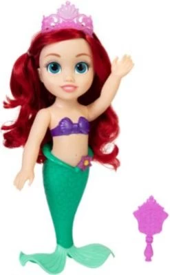 JAKKS PACIFIC Disney Princess Arielle Puppe Mit Haarbürste 35 Cm