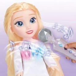 JAKKS PACIFIC Die Eiskönigin 2 - "Sing Mit Mir" Elsa Puppe 35 Cm, Inkl. Mikrofon Licht Und Sound -Kinderspielzeugladen 20904746 06