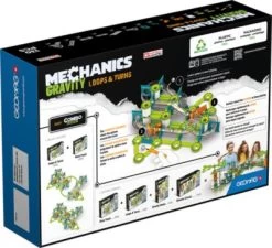 Geomag Mechanics Gravity RE Loops & Turns 130 Teile -Kinderspielzeugladen 20932125 04