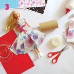 Barbie Modeatelier Mit Puppe -Kinderspielzeugladen 20958056 04