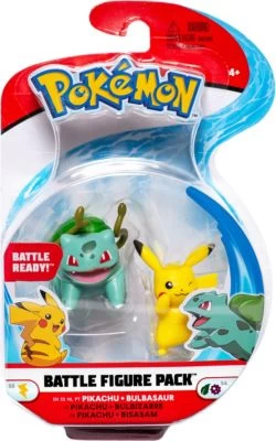 Battle Figur Bisasam & Pikachu 3 Battle Figur Bisasam & Pikachu