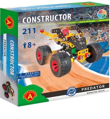 Alexander Toys Monster Truck "Predator" (211 Teile) 4 Alexander Toys Monster Truck "Predator" (211 Teile) – Bild 2