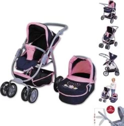 KNORRTOYS.COM Puppenwagen Coco - "Magic Unicorn"