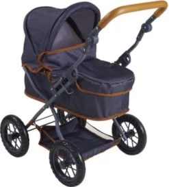 KNORRTOYS.COM Puppenwagen First - Dark Blue