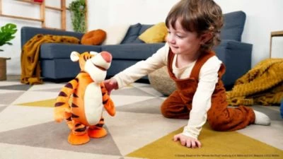 MATTEL Winnie Puuh Funktionsplüsch Tigger (D) 7 MATTEL Winnie Puuh Funktionsplüsch Tigger (D) – Bild 5
