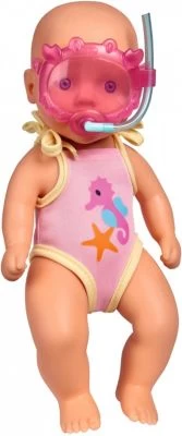 Simba New Born Baby Badepuppe, 30 Cm