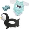 Heless Puppen-Pinguin-Schwimmset, Gr. 35-45 Cm