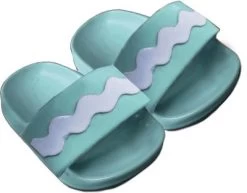 Heless Puppen-Badeschlappen, Mint, Gr. 38-45 Cm