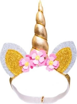 Heless Puppen-Einhorn-Haarband, Gr. 28-35 Cm