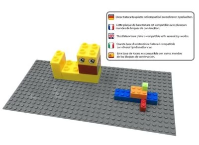 Katara Grundbauplatte 1672-Parent16 In Verschiedenen Farben, 100% Kompatibel LEGO®, Sluban, Papimax, Q-Bricks Und Mehr 16x32 + Sets 4 Katara Grundbauplatte 1672-Parent16 In Verschiedenen Farben, 100% Kompatibel LEGO®, Sluban, Papimax, Q-Bricks Und Mehr 16x32 + Sets – Bild 2