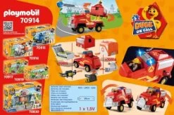 PLAYMOBIL® 70914 Duck On Call- Feuerwehr Einsatzfahrzeug -Kinderspielzeugladen 22406425 04