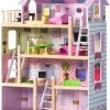 COSTWAY® Spielzeughaus Puppenhaus -Kinderspielzeugladen 22590427 01