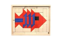 Holzspielzeug Baukasten Fisch
