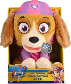PAW Patrol: The Movie! Skye Play & Say Interaktive Puppe - Handpuppe Mit Sound -Kinderspielzeugladen 22756882 04