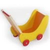 HESS Holzspielzeug Puppenwagen Gelb -Kinderspielzeugladen 22786210 01