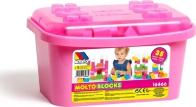 Molto Bausteine Aus Kunststoff, 35 Stk. 3 Molto Bausteine Aus Kunststoff, 35 Stk.