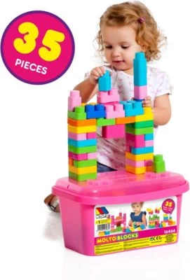 Molto Bausteine Aus Kunststoff, 35 Stk. 5 Molto Bausteine Aus Kunststoff, 35 Stk. – Bild 3