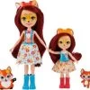 Enchantimals Felicity Fox Und Kleine Schwester (ca. 15 Cm Und Ca. 10 Cm) Und 2 Tierfiguren 2 Enchantimals Felicity Fox Und Kleine Schwester (ca. 15 Cm Und Ca. 10 Cm) Und 2 Tierfiguren -Kinderspielzeugladen 23157672 01