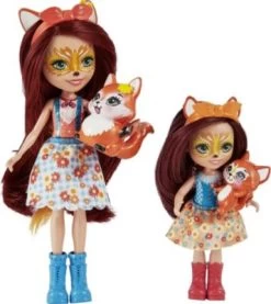 Enchantimals Felicity Fox Und Kleine Schwester (ca. 15 Cm Und Ca. 10 Cm) Und 2 Tierfiguren -Kinderspielzeugladen 23157672 05