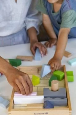 EverEarth Stylische Bauklötze, 37 Teile In Holzkiste 11 EverEarth Stylische Bauklötze, 37 Teile In Holzkiste -Kinderspielzeugladen 23198459 04