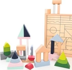 EverEarth Stylische Bauklötze, 37 Teile In Holzkiste 13 EverEarth Stylische Bauklötze, 37 Teile In Holzkiste -Kinderspielzeugladen 23198459 06