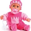 BAYER Babypuppe First Words Baby, Pink, 38 Cm -Kinderspielzeugladen 2358265 01