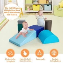 COSTWAY® Softbausteine 6 STK. Schaumstoffbausteine -Kinderspielzeugladen 23663603 03