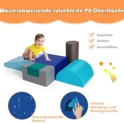 COSTWAY® Softbausteine 6 STK. Schaumstoffbausteine -Kinderspielzeugladen 23663603 05