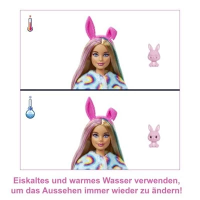 Barbie Cutie Reveal Puppe Mit Hasen-Plüschkostüm Und 10 Überraschungen 7 Barbie Cutie Reveal Puppe Mit Hasen-Plüschkostüm Und 10 Überraschungen – Bild 5