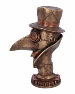 Bronzefarbene Steampunk Pestdoktor Figur Als Büste 23 Cm Actionfiguren -Kinderspielzeugladen 24171479 02