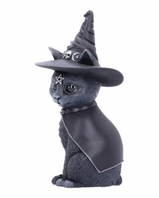 Schwarze Katze Mit Hexenhut Im Okkult Design Als Sammlerfigur Actionfiguren 4 Schwarze Katze Mit Hexenhut Im Okkult Design Als Sammlerfigur Actionfiguren – Bild 2