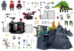 PLAYMOBIL® 2er Set: 70623 Dino Rock + 70629 Uncle Rob: Aufrüstung Zum Kampf -Kinderspielzeugladen 24285252 03