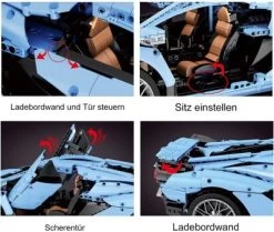 MOULD KING Klemmbausteineset Lamborghini Hyper -Kinderspielzeugladen 24326055 03