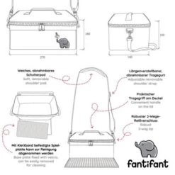 Fantifant Baustein-Tasche Für Kleine Klemmbausteine Z.B. Lego Tasche Mit Spielplatte 9 Fantifant Baustein-Tasche Für Kleine Klemmbausteine Z.B. Lego Tasche Mit Spielplatte -Kinderspielzeugladen 24341956 04